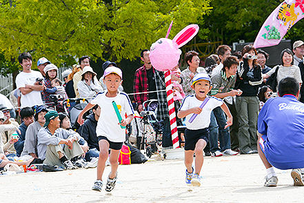 運動会（園庭にて